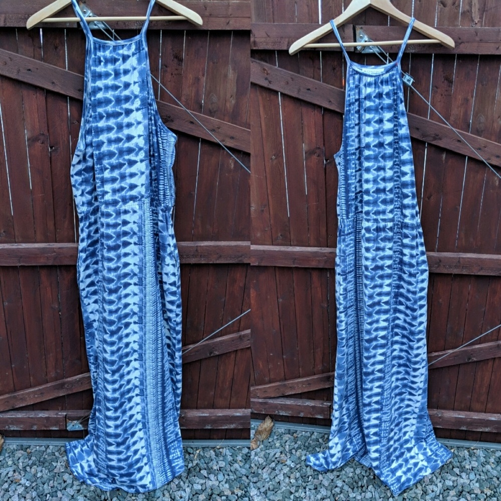 Synergy Organic Clothing tie dye maxi dress XL